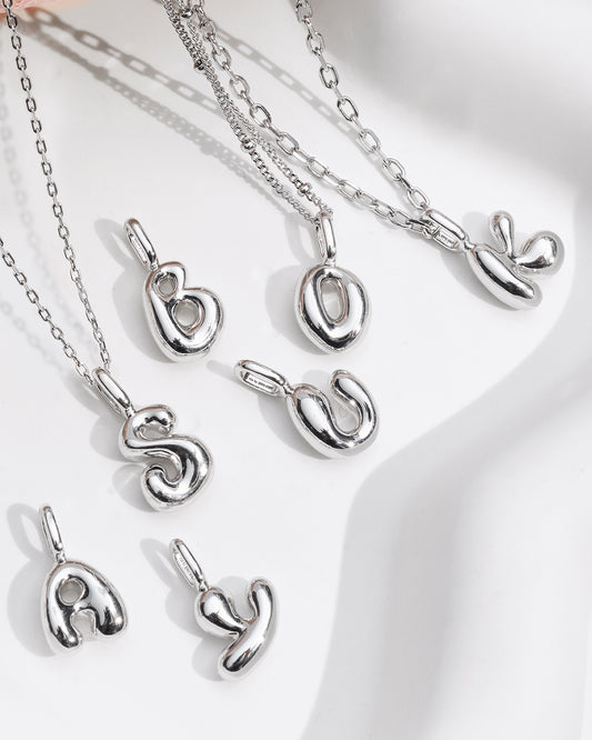 Silver Y Letter Charm