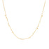 Aimee Joelle Nova Gold Satellite Chain Necklace