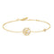Gold Star Mother-of-Pearl Bracelet
