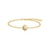Gold Colour-Block Mother of Pearl Star Bracelet