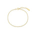 Gold Box Chain Bracelet