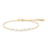 Gold Quintet Marquise Bracelet