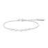 Silver Quintet Marquise Bracelet
