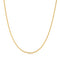 Gold Rope Twist Chain Necklace