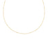 Gold Disc Station Necklace
