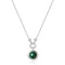 Silver Malachite Reversible Vacation Necklace