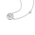 Silver Starry Mother of Pearl Necklace