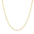 Gold Paper Clip Chain Necklace