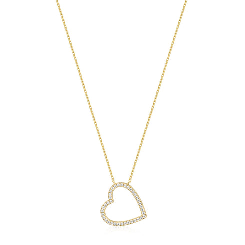 Gold Heart Necklace