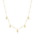 Gold Leaf Station Necklace