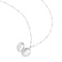 Silver Butterfly Locket Necklace
