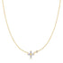 Gold Sparkling Lucky Clover Necklace