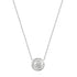Silver Reversible Pavé Moon Evil-Eye Necklace