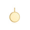 Gold Disc Charm