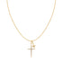 Gold Cross Charm