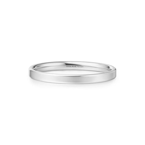 Silver 2mm Smooth Band