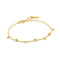 Gold Modern Drop Balls Bracelet