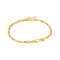 Gold Figaro Chain Bracelet