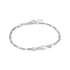 Silver Figaro Chain Bracelet