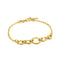 Gold Horseshoe Link Bracelet