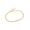 Gold Glam Bar Bracelet