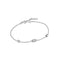 Silver Smooth Twist Chain Bracelet