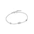 Silver Smooth Twist Chain Bracelet