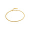 Gold Snake Chain Bracelet