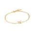 Gold Spike Chain Bracelet
