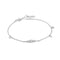 Silver Geometric Chain Bracelet