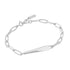 Silver Geometric Chunky Chain Bracelet