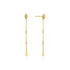 Gold Bohemia Drop Earrings