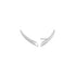 Silver Arrow Climber Stud Earrings