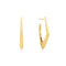 Gold Geometric Hoop Earrings