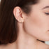 14kt Gold Natural Diamond Stud Earrings