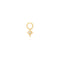 Gold Star Earring Charm