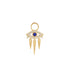 Gold Evil Eye Earring Charm