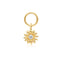 Gold Daisy Earring Charm