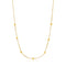 Gold Modern Beaded Necklace
