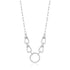 Silver Horseshoe Link Necklace