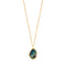 Gold Tidal Abalone Necklace
