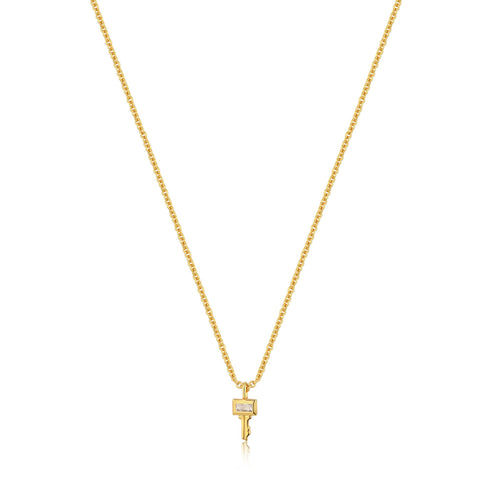 Gold Key Necklace