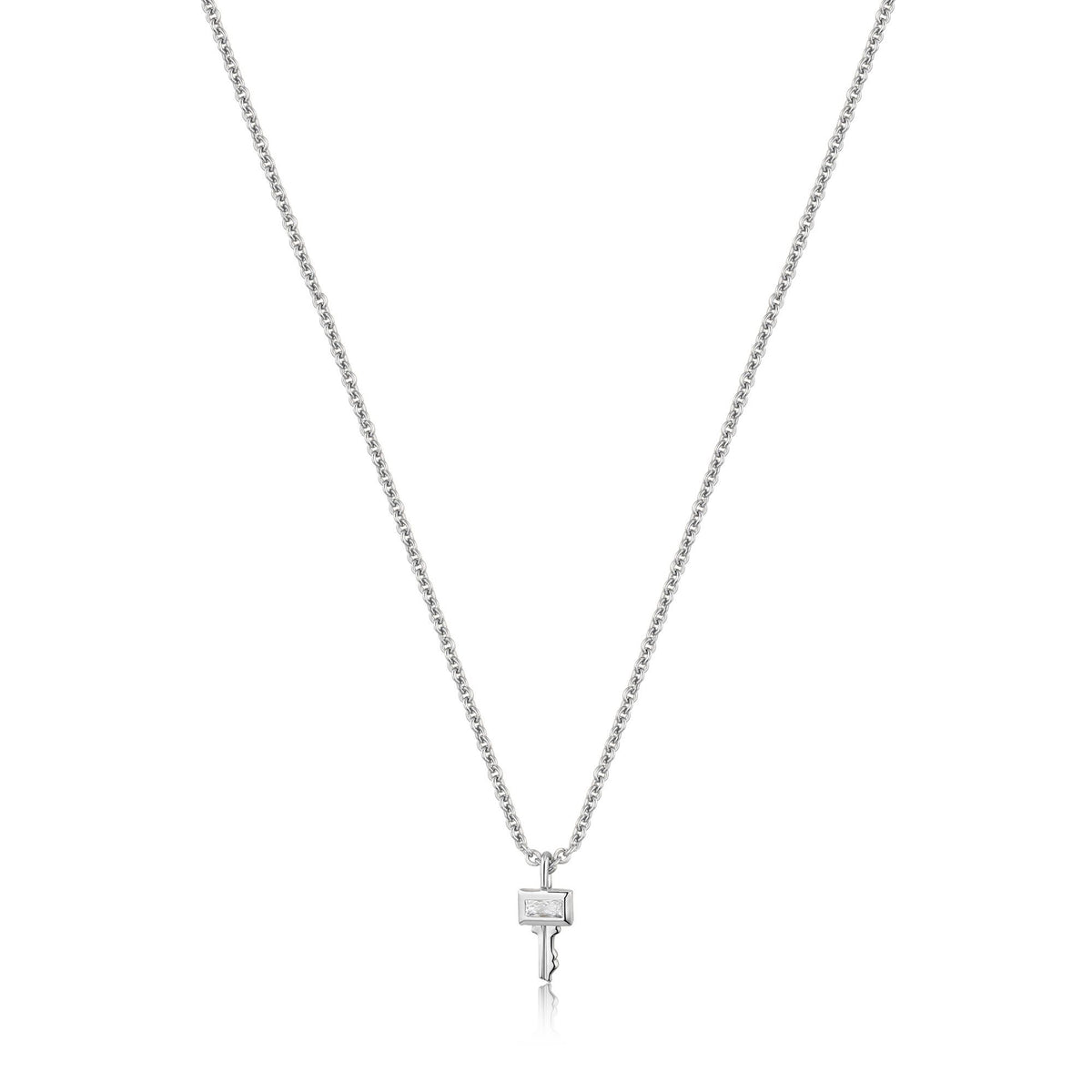 ★HARANG★ Silver Key Necklace Silver Key Necklace – Ania Haie US