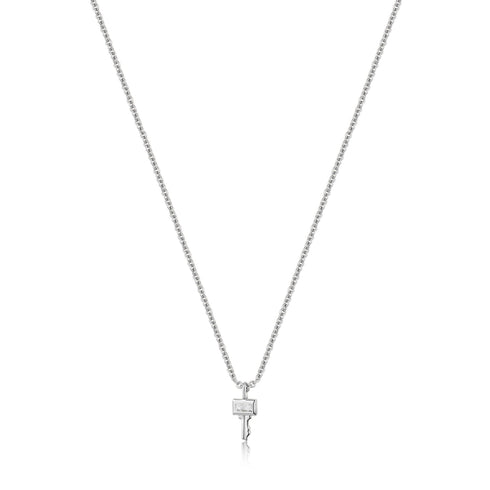 Silver Key Necklace
