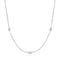 Silver Smooth Twist Chain Necklace