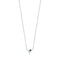 Silver Malachite Star Necklace