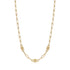 Gold Orb Link Chunky Chain Necklace