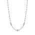 Silver Orb Link Chunky Chain Necklace