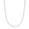 Silver Flat Snake Chain Necklace
