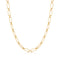Gold Cable Connect Chunky Chain Necklace